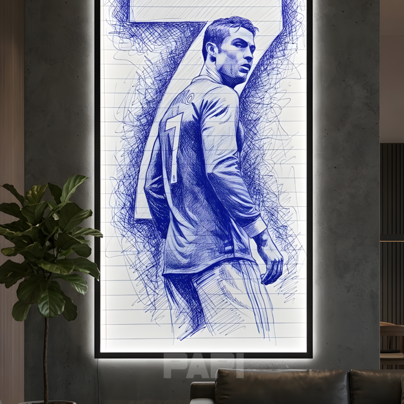 Cuadro Cristiano Ronaldo CR7 | Modelo CR704