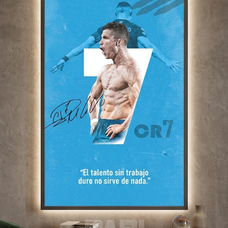 Cuadro Cristiano Ronaldo CR7