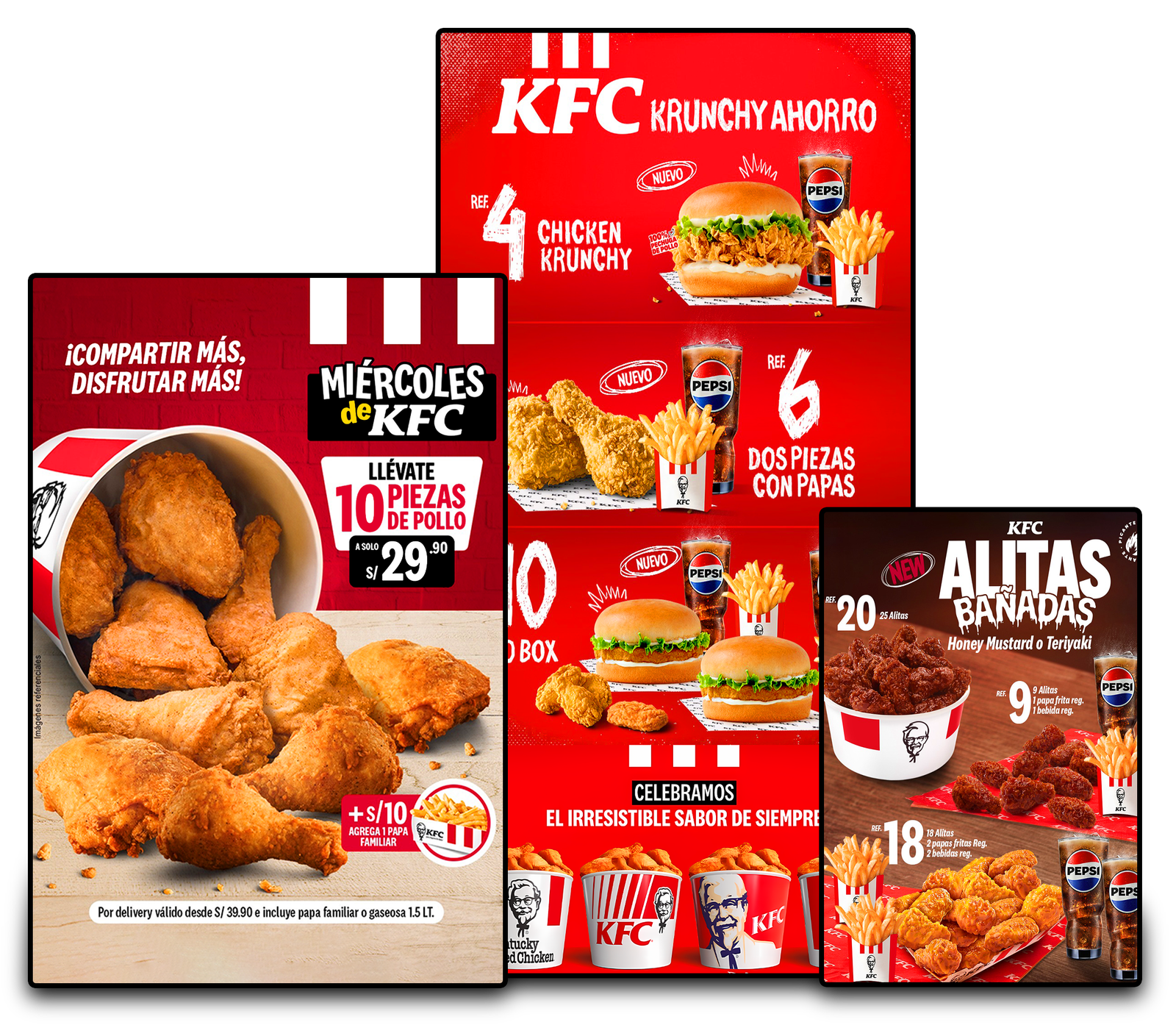 panel led para brosteria 