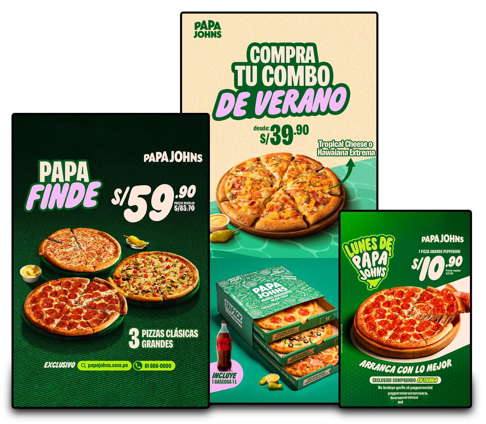 panel led para pizzeria