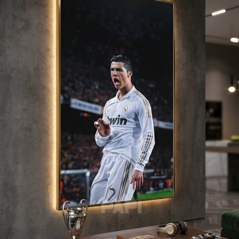 cuadro cristiano Ronal CR7 real madrid